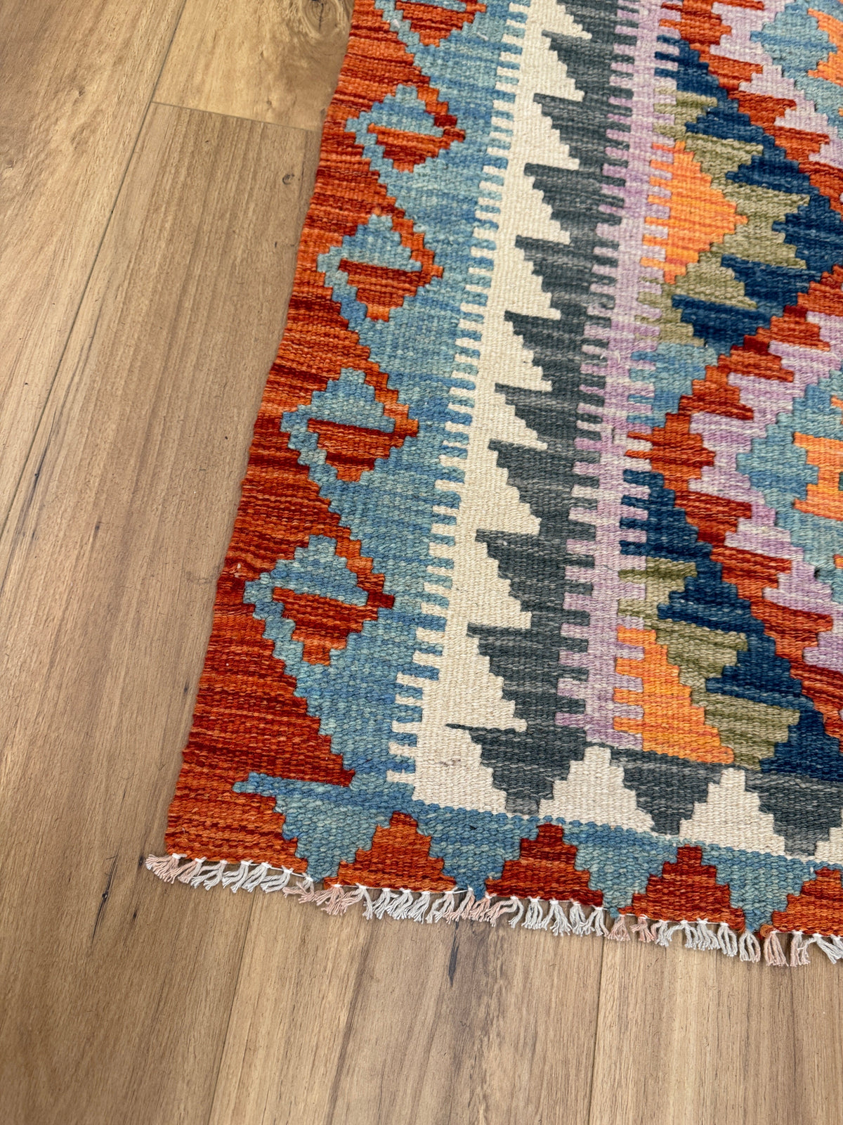 Chobi Kilim Rug - 95 cm x 81 cm