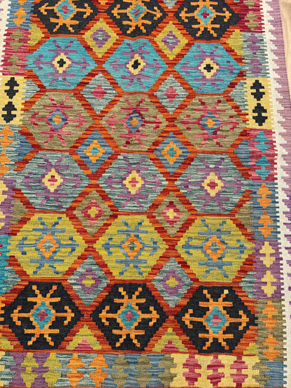 Chobi Kilim Rug - 180 cm x 122 cm