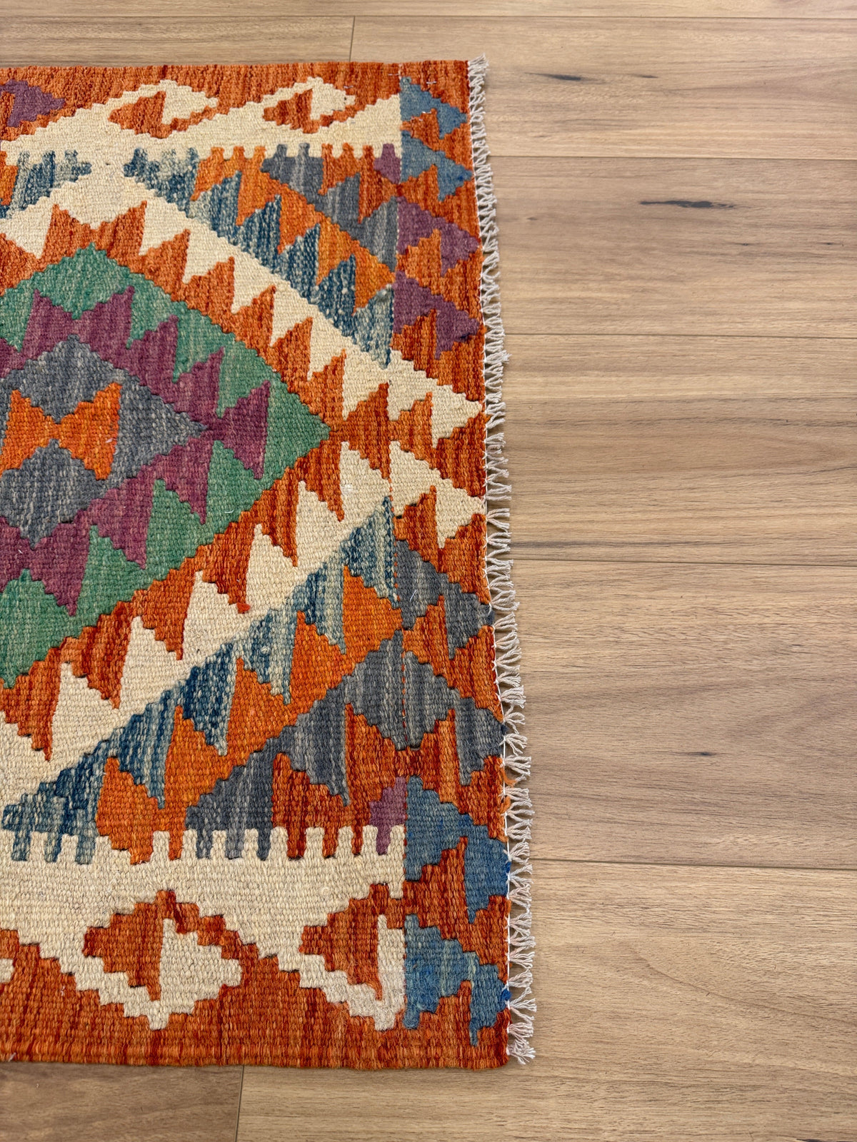 Chobi Kilim Rug - 123 cm x 83 cm
