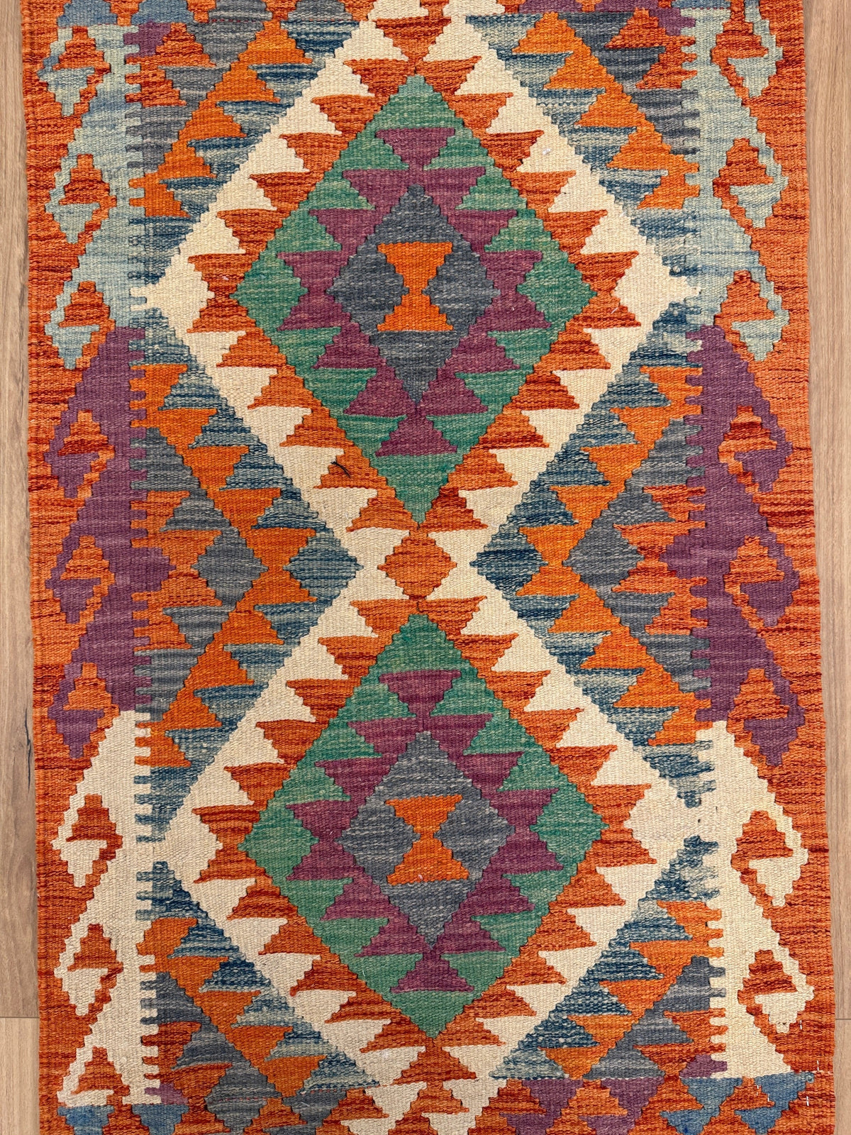 Chobi Kilim Rug - 123 cm x 83 cm