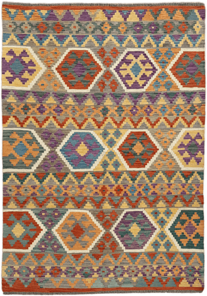 Chobi Kilim Rug - 177 cm x 124 cm