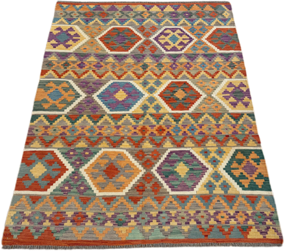 Chobi Kilim Rug - 177 cm x 124 cm