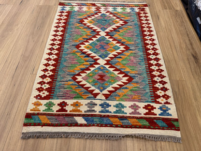 Chobi Kilim Rug - 117 cm x 81 cm