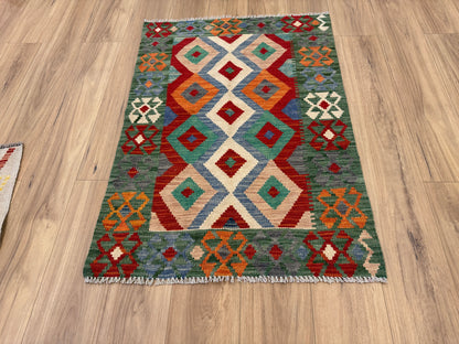 Chobi Kilim Rug - 122 cm x 86 cm