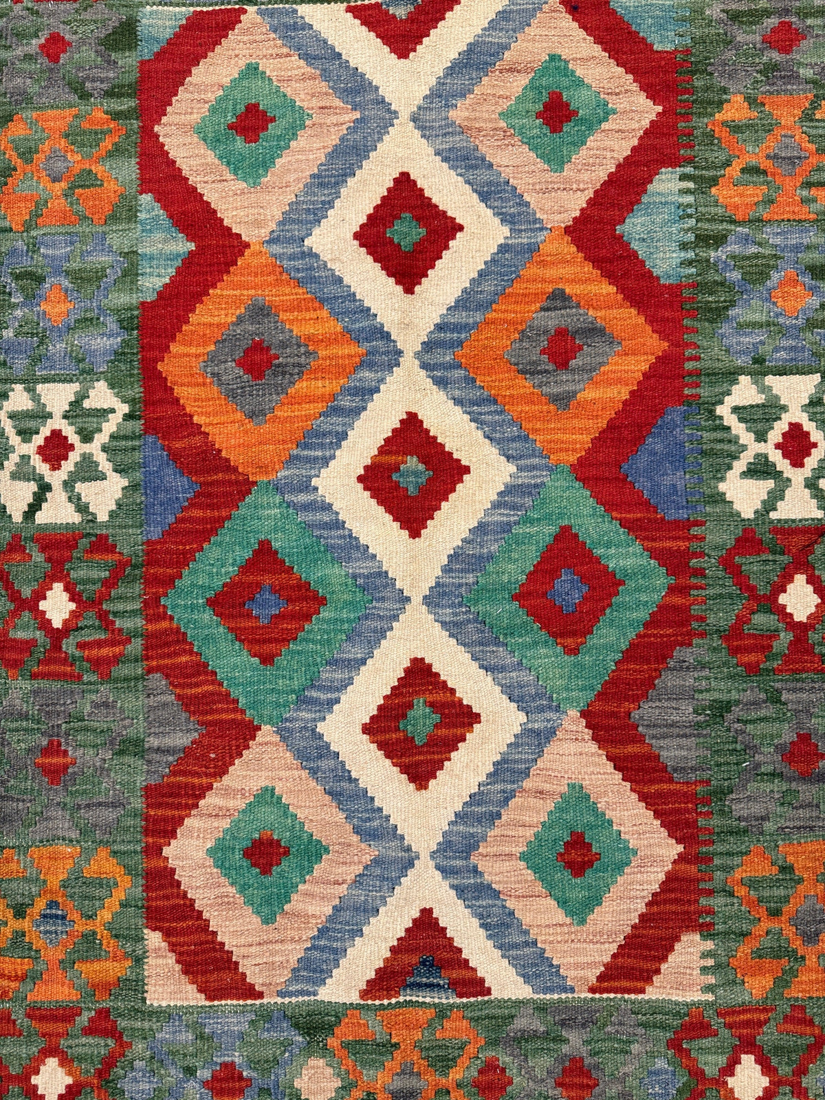 Chobi Kilim Rug - 122 cm x 86 cm