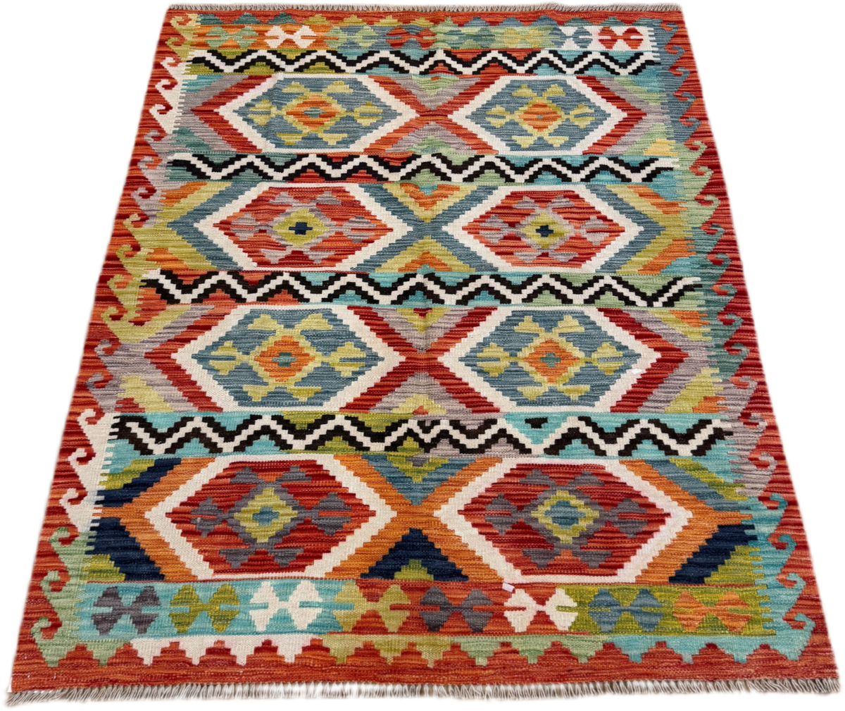 Chobi Kilim Rug - 180 cm x 132 cm