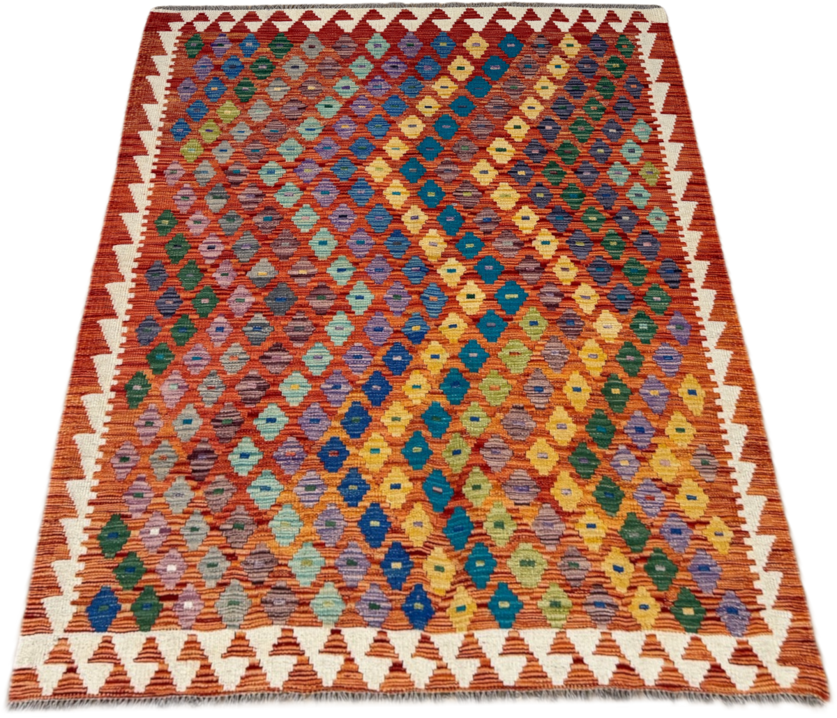 Chobi Kilim Rug - 179 cm x 130 cm