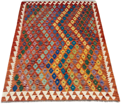 Chobi Kilim Rug - 179 cm x 130 cm