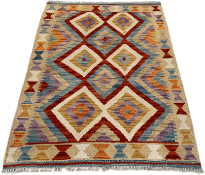 Chobi Kilim Rug - 114 cm x 82 cm