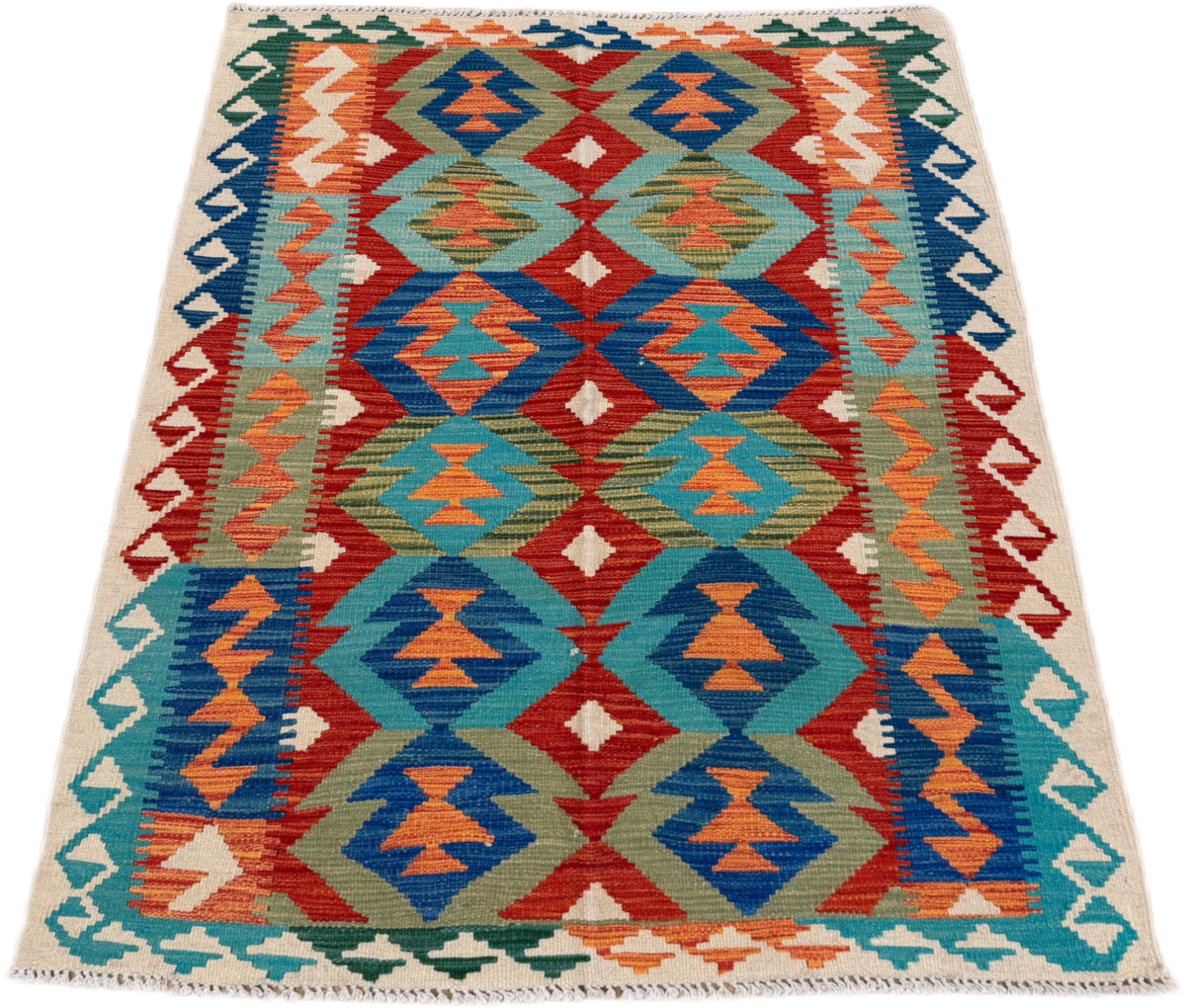 Chobi Kilim Rug - 164 cm x 119 cm