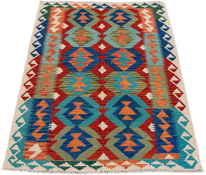 Chobi Kilim Rug - 164 cm x 119 cm