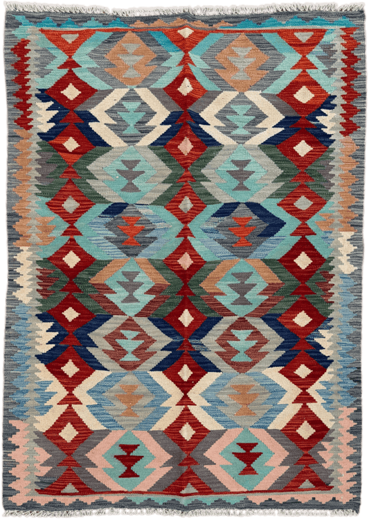 Chobi Kilim Rug - 174 cm x 124 cm