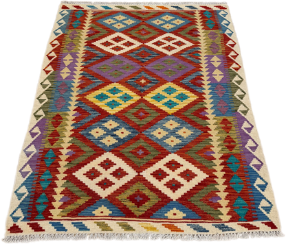 Chobi Kilim Rug - 164 cm x 117 cm