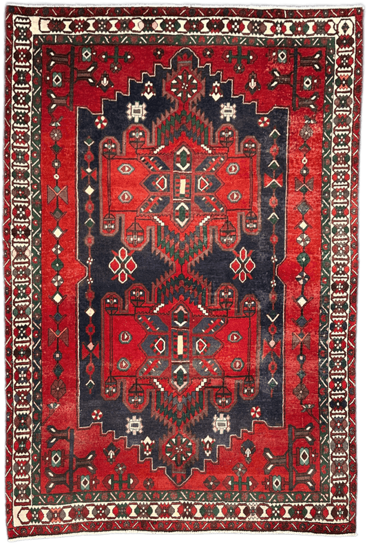 Hamadan Rug (Vintage/Antique) - 303 cm x 205 cm