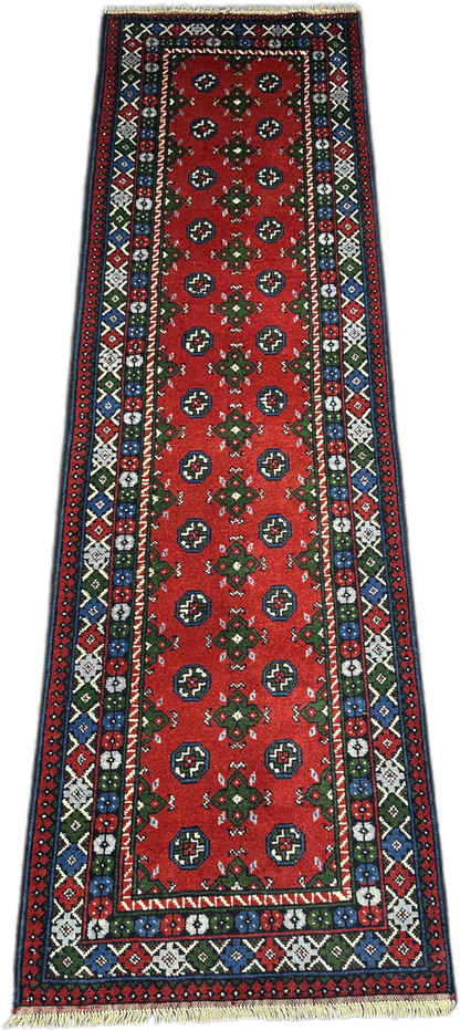 Turkoman Runner - 296 cm x 80 cm