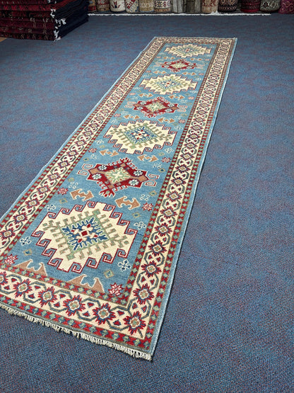 Kazak Runner - 291 cm x 83 cm