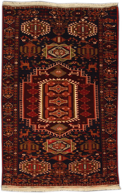 Usmani Rug - 187 cm x 119 cm