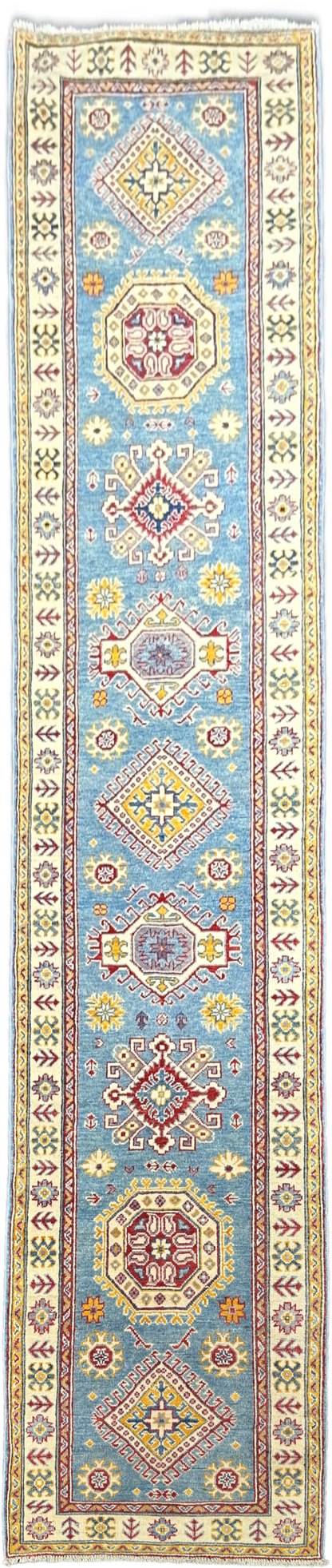 Kazak Runner - 382 cm x 81 cm