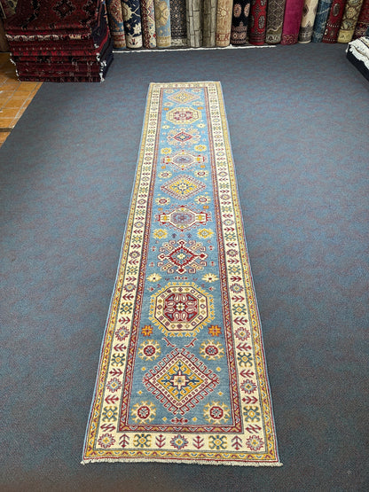 Kazak Runner - 382 cm x 81 cm