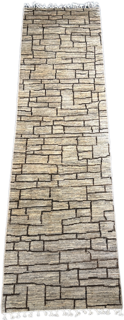 Moroccan Runner - 351 cm x 86 cm