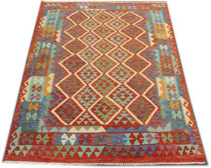 Chobi Kilim - 191 cm x 154 cm