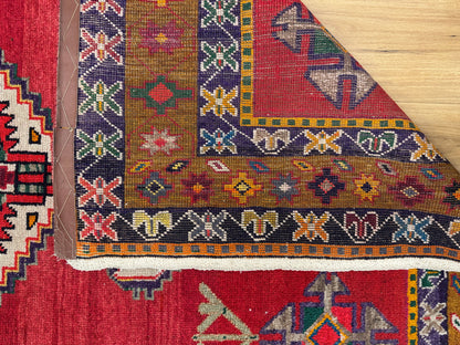 Vintage Hamadan Rug - 245 cm x 150 cm