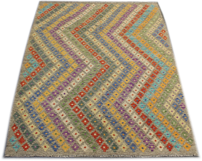 Chobi Kilim - 202 cm x 159 cm
