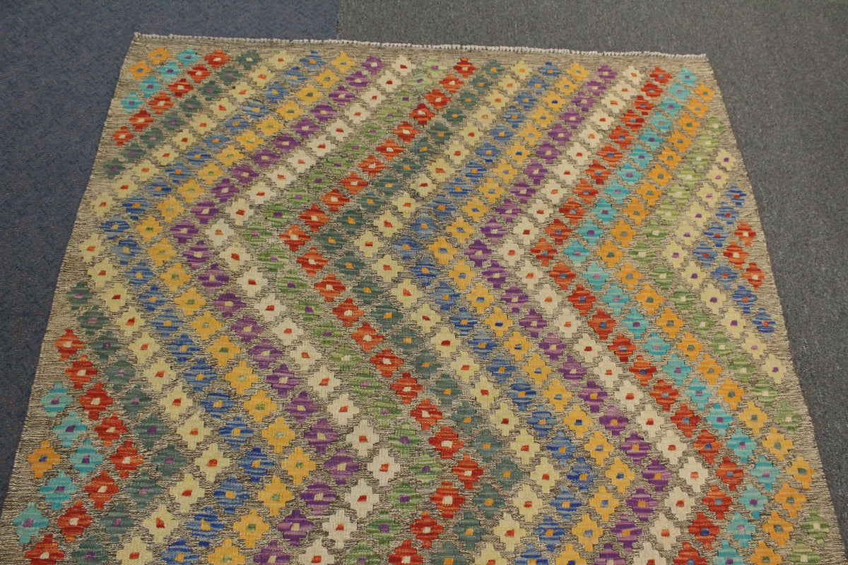 Chobi Kilim - 202 cm x 159 cm