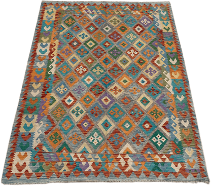 Chobi Kilim Rug - 299 cm x 209 cm