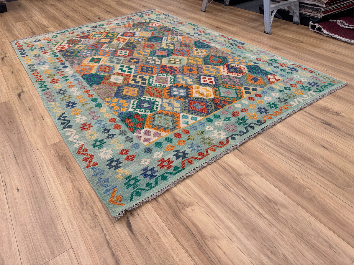Chobi Kilim Rug - 295 cm x 212 cm