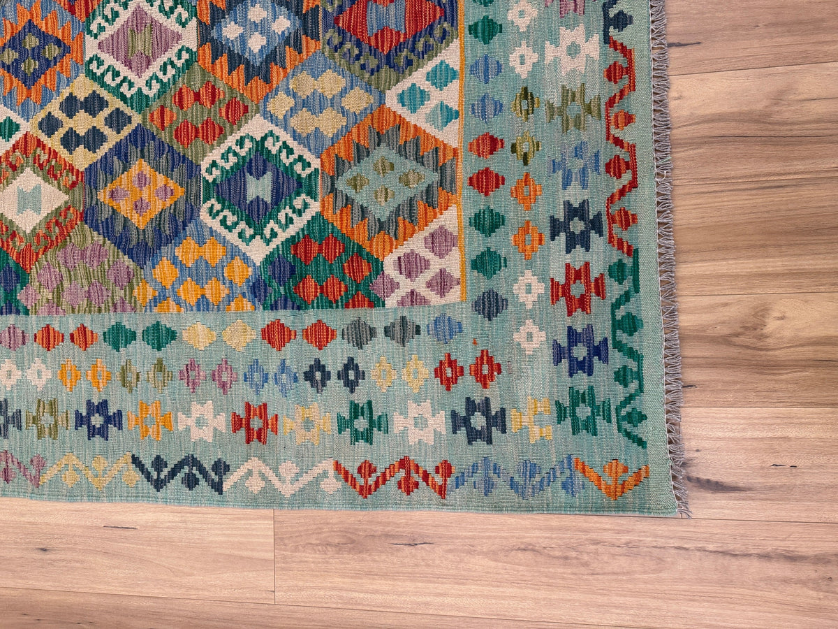 Chobi Kilim Rug - 295 cm x 212 cm