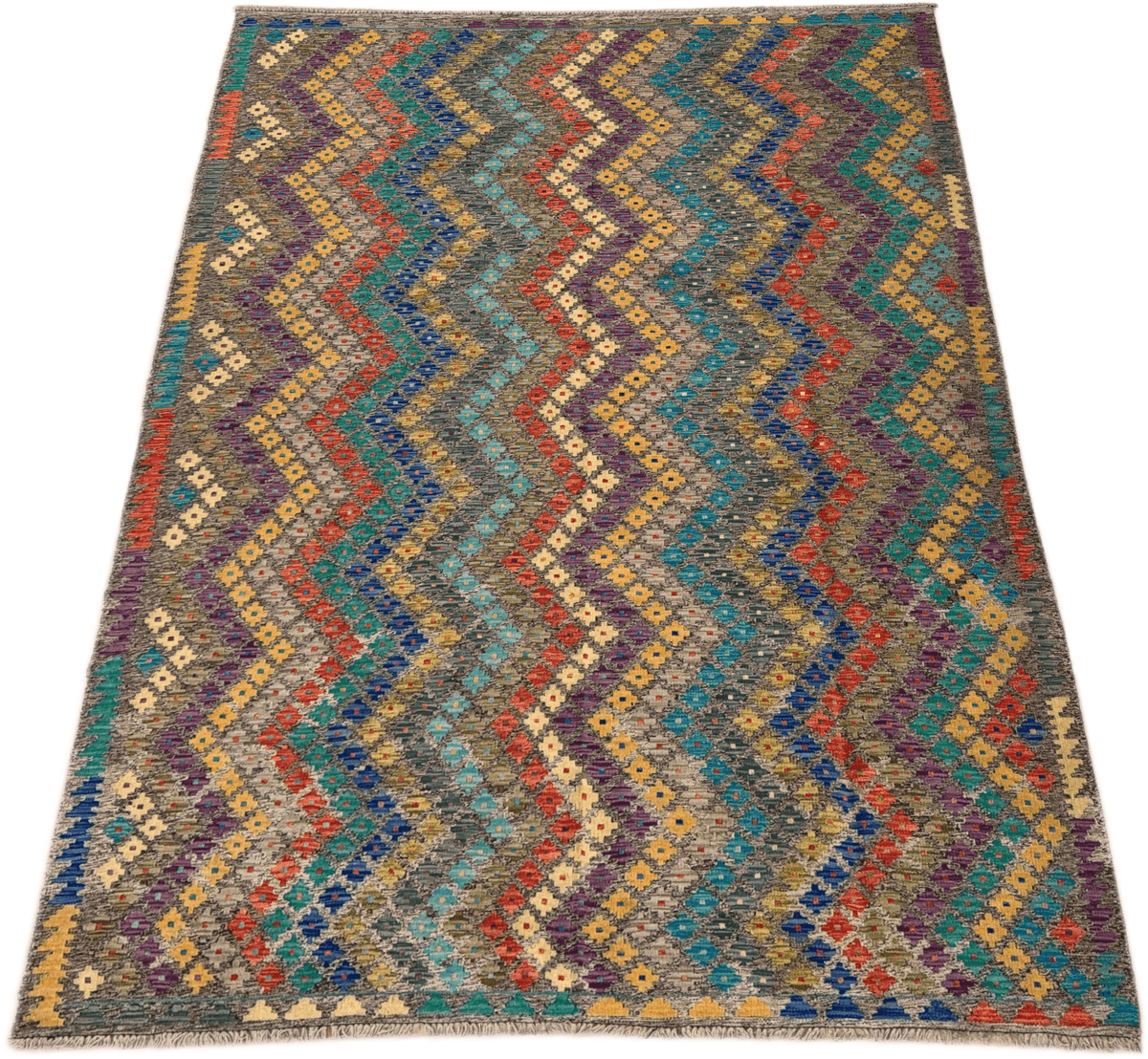 Chobi Kilim Rug - 300 cm x 201 cm