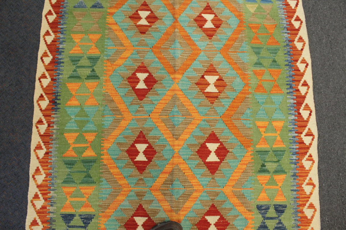 Chobi Kilim - 158 cm x 122 cm