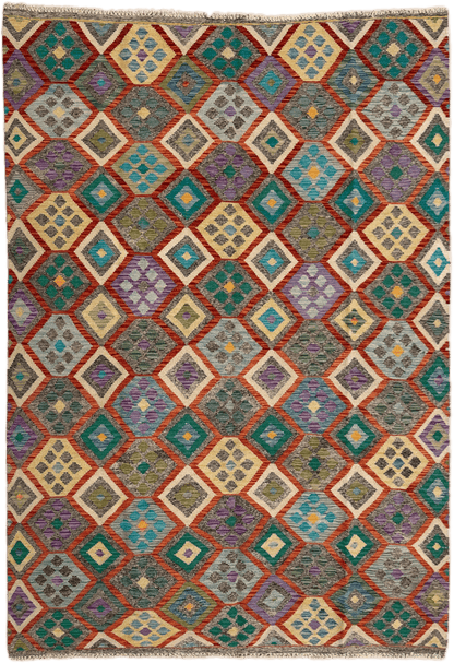 Chobi Kilim Rug - 295 cm x 202 cm