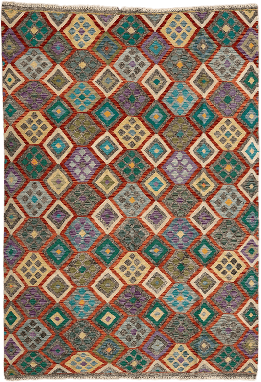 Chobi Kilim Rug - 295 cm x 202 cm