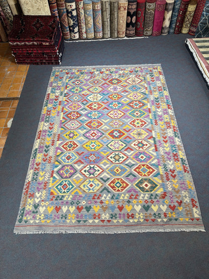 Chobi Kilim Rug - 350 cm x 250 cm