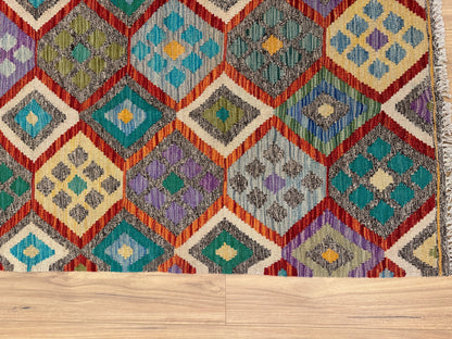 Chobi Kilim Rug - 295 cm x 202 cm
