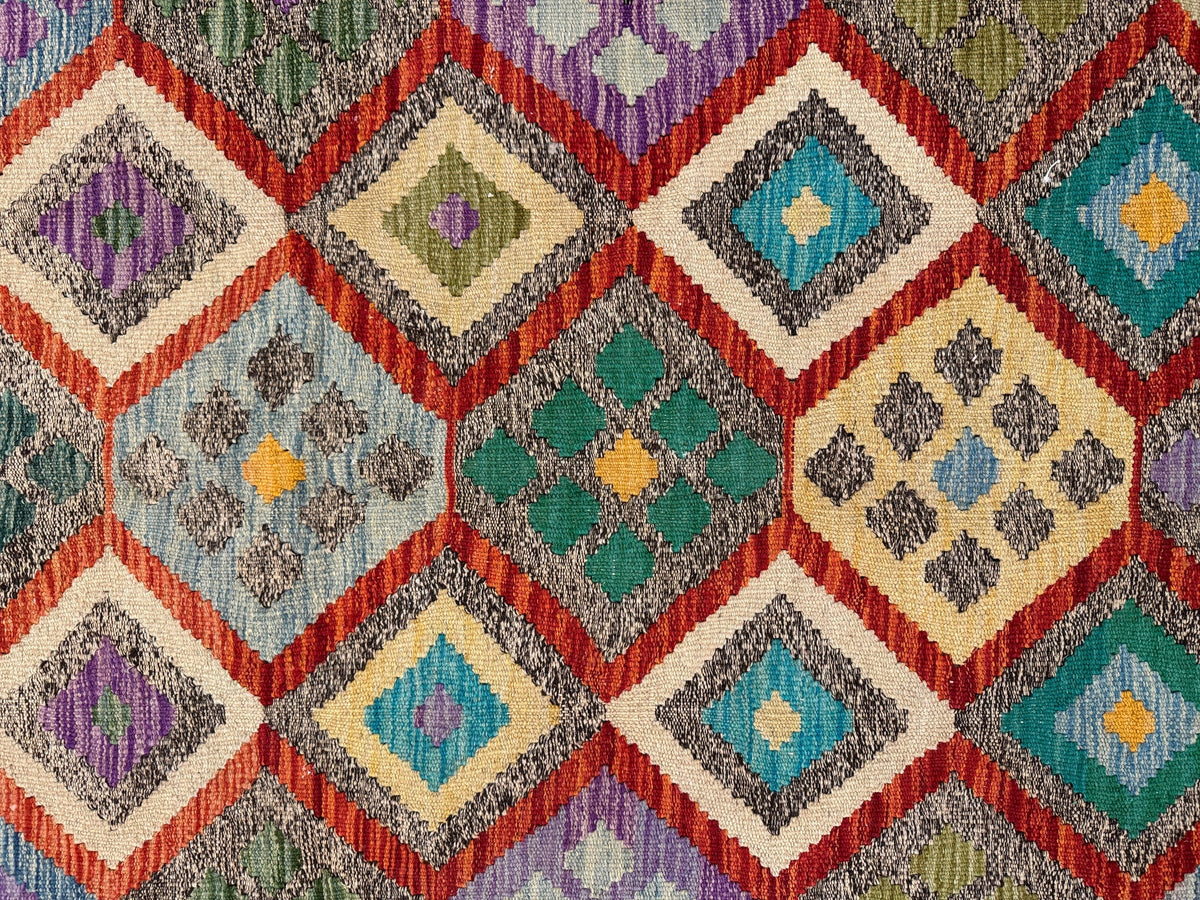 Chobi Kilim Rug - 295 cm x 202 cm