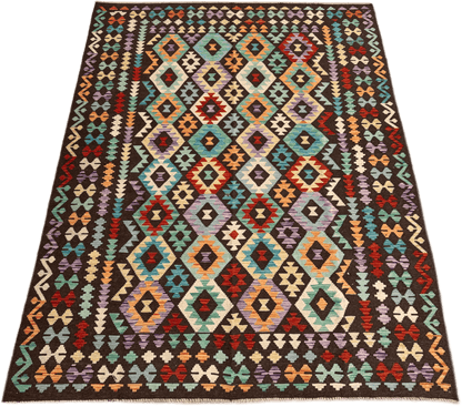 Chobi Kilim Rug - 294 cm x 205 cm