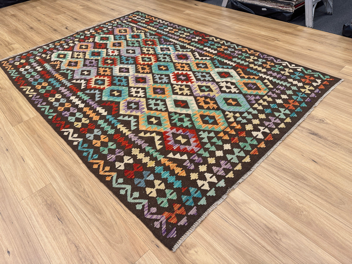 Chobi Kilim Rug - 294 cm x 205 cm
