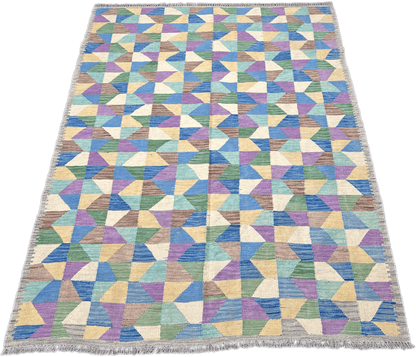 Chobi Kilim Rug - 242 cm x 171 cm