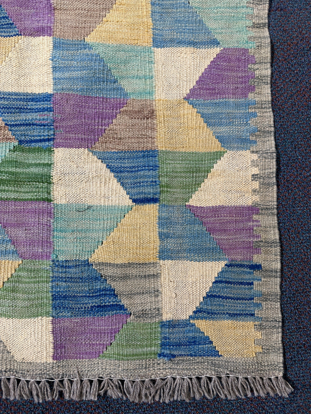 Chobi Kilim Rug - 242 cm x 171 cm