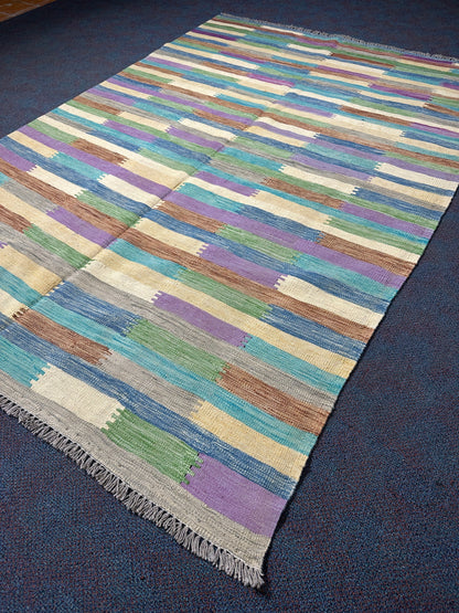 Chobi Kilim Rug - 244 cm x 171 cm