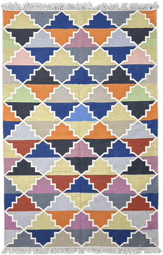 Chobi Kilim Rug - 250 cm x 160 cm