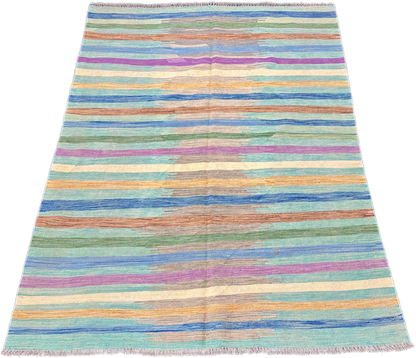 Chobi Kilim Rug - 242 cm x 170 cm