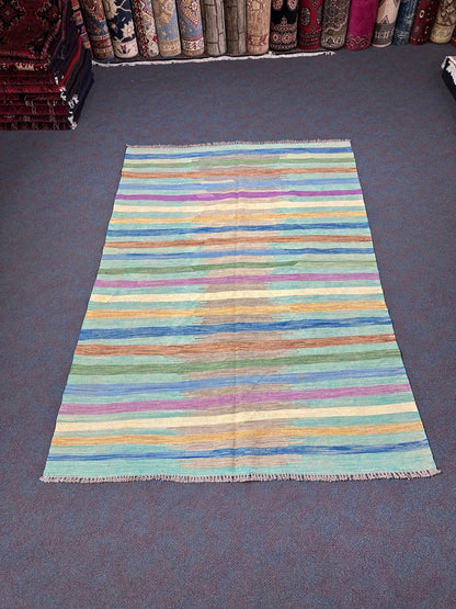 Chobi Kilim Rug - 242 cm x 170 cm