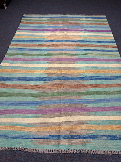 Chobi Kilim Rug - 242 cm x 170 cm