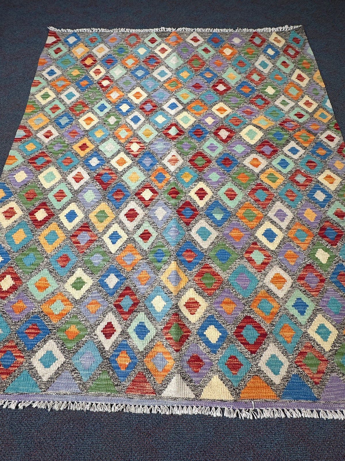 Chobi Kilim Rug - 190 cm x 151 cm