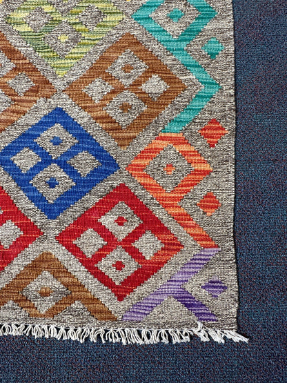 Chobi Kilim Rug - 195 cm x 152 cm