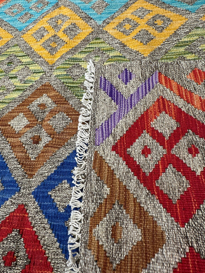 Chobi Kilim Rug - 195 cm x 152 cm